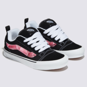Giay Vans x Peaches. Knu Skool New School 'Black Pink' VN0009QCB9P