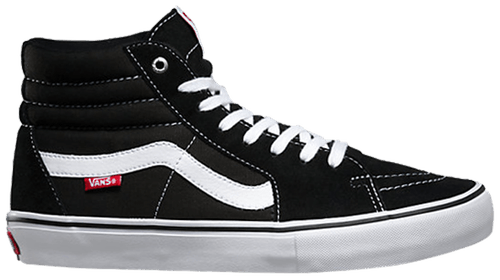 Giày Vans Sk8-Hi Pro 'Black' Vn000Vhgy28 - Authentic-Shoes