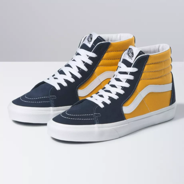 Giày Vans Sk8-Hi 'Navy Yellow' VN0A32QG4PL - Hình ảnh 3