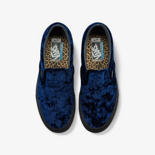 Giày Vans Noon Goons x Classic Slip-On VLT LX 'Black Velvet' VN0A3QXY5VF - Hình ảnh 3