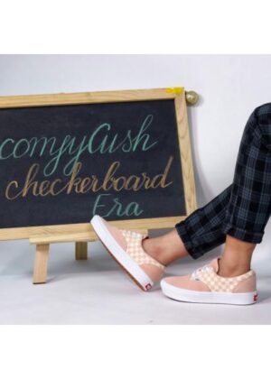 Alternative view of Giày Vans Era ComfyCush Checkerboard 'Pink' VN0A3WM9VNL