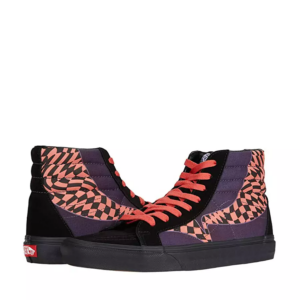 Giay Vans Sk8-Hi Reissue 'Warp Black Paprika' VN0A4U3D23Z