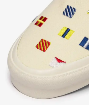 Giay Vans OG Style 48 LX Maritime 'White Cream' VN0A4UVFAR9