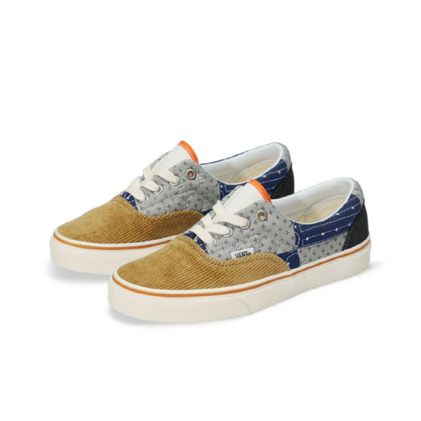 Giày Vans Era Quilted Mix Bandana 'Yellow Blue' VN0A5EFNBCK - Hình ảnh 4