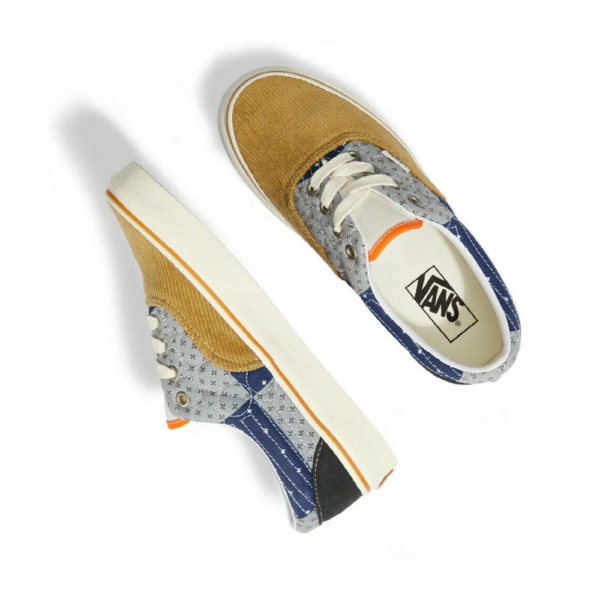 Giày Vans Era Quilted Mix Bandana 'Yellow Blue' VN0A5EFNBCK - Hình ảnh 5