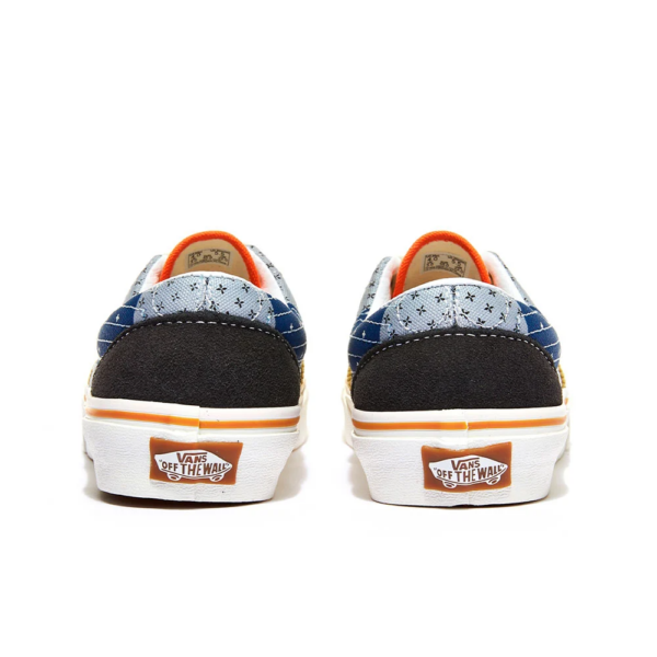 Giày Vans Era Quilted Mix Bandana 'Yellow Blue' VN0A5EFNBCK - Hình ảnh 7