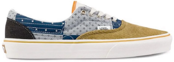 Giày Vans Era Quilted Mix Bandana 'Yellow Blue' VN0A5EFNBCK