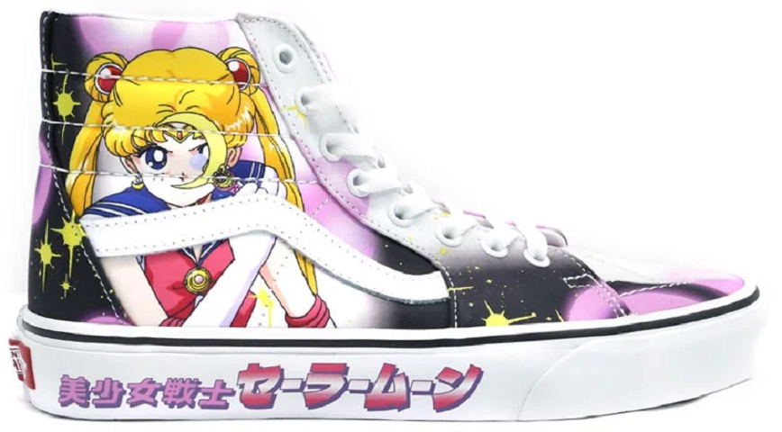 CUSTOM VANS Shoes! How To Paint Anime Custom Shoes! (Todoroki) Customize  Vans Sk8 Hi For Beginners! - YouTube
