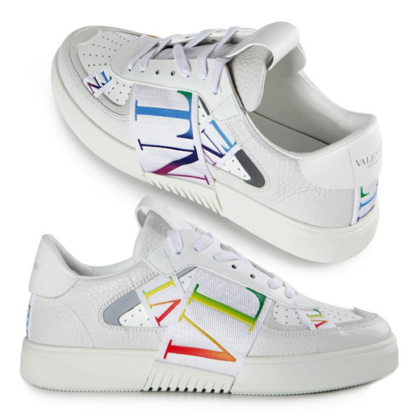 Giày Valentino Low-Top VL7N White Multicolor VY2S0C58GWJ2QM - Hình ảnh 6