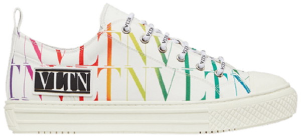 Giày Valentino Giggies Low 'VLTN Times Allover Print White Multi' VY2S0D57WEF08V