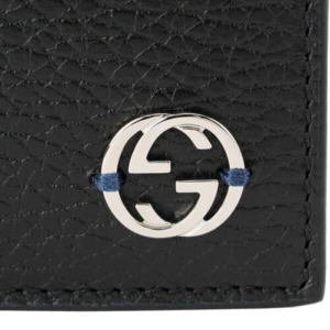 Vi Gucci 2-fold Wallet 'Black Navy' 610464-CAO2N-1040