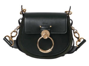 Túi Chloe Tess Small Bag in Shiny & Suede Calfskin CHC18WS153A373I2