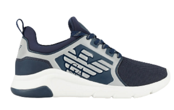 Giày Armani A-Racer Reflex Sneakers 'Navy Grey' X8X057XCC551M506