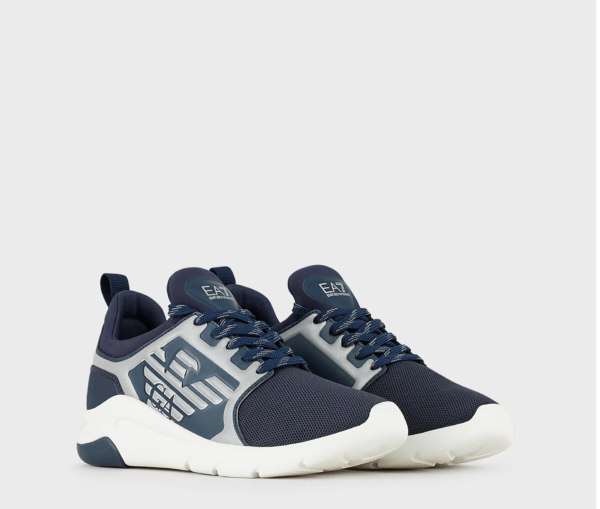 Giày Armani A-Racer Reflex Sneakers 'Navy Grey' X8X057XCC551M506 - Hình ảnh 4