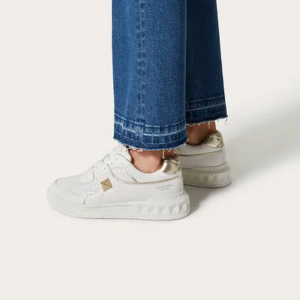 Alternative view of Giày Valentino One Stud Low-Top Nappa White Platium WW2S0CS4RUSL71