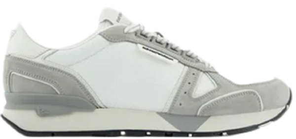 Giày Armani Leather And Mesh 'White' X4X544XM7271Q833