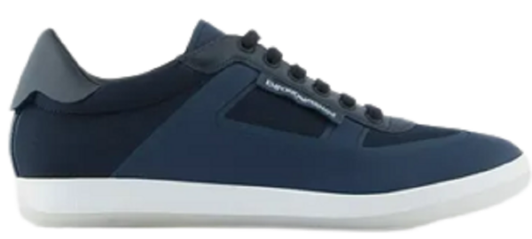 Giày Armani Rubberised Mesh Details 'Navy blue'