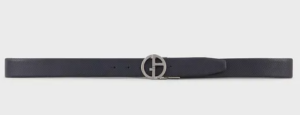 Alternative view of Thắt lưng Armani Reversible Leather 'Midnight blue'