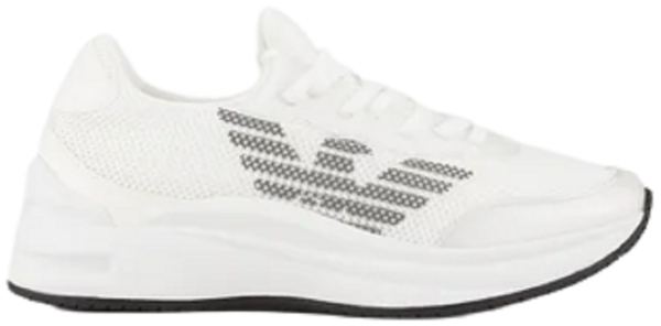 Giày Armani Mesh With Oversized Side Eagle 'White'