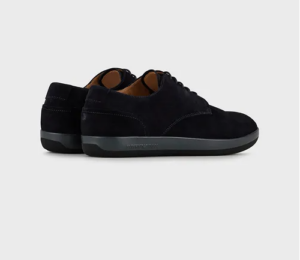 Alternative view of Giày Armani Suede Lace Ups With Rubber Soles 'Navy Blue'