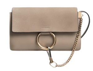 Túi Chloe Faye Suede Calfskin 'Grey' CHC15US127H2O23W