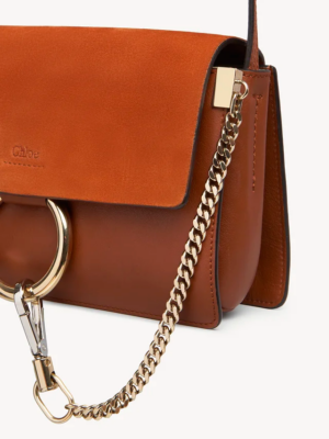 Alternative view of Túi Chloe Faye Suede Calfskin 'Brown' CHC15US127H2O236