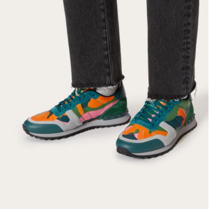 Alternative view of Giày Valentino Camouflage Rockrunner Multicolor WY2S0723TCCE80