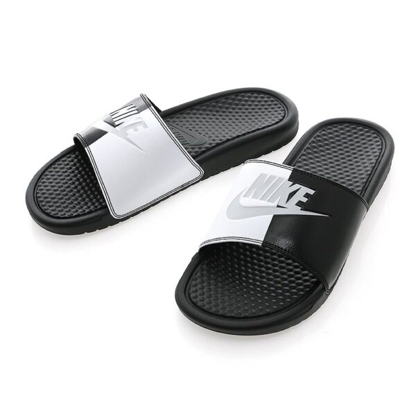 Dép Nike Benassi JDI " Black White " 343880-015 - Hình ảnh 3