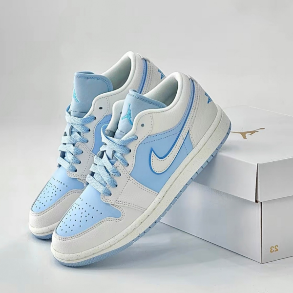 Giày Nike Air Jordan 1 Low 'Ice Blue' DV1299-104 - Hình ảnh 6