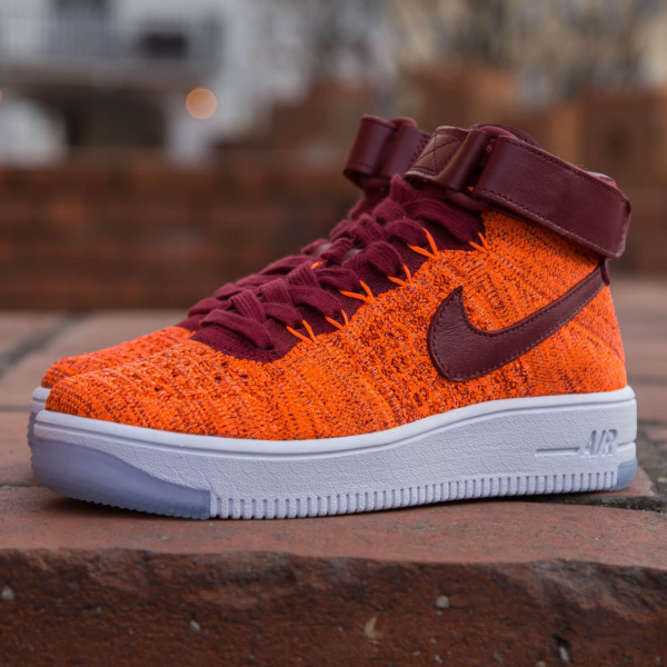 Giày Nike Wmns Air Force 1 Flyknit 'Total Crimson' 818018-800 - Hình ảnh 4