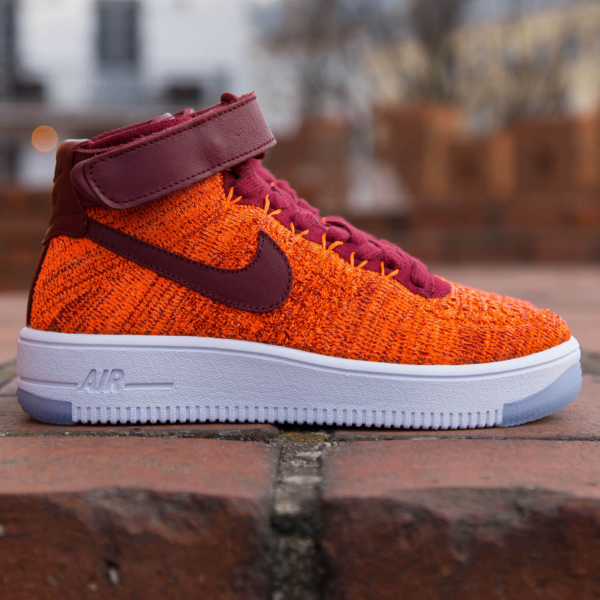 Giày Nike Wmns Air Force 1 Flyknit 'Total Crimson' 818018-800 - Hình ảnh 3