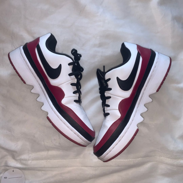Giày Nike Wmns Air Jordan 1 Jester XX Low 'Noble Red' CI7815-106 - Hình ảnh 2