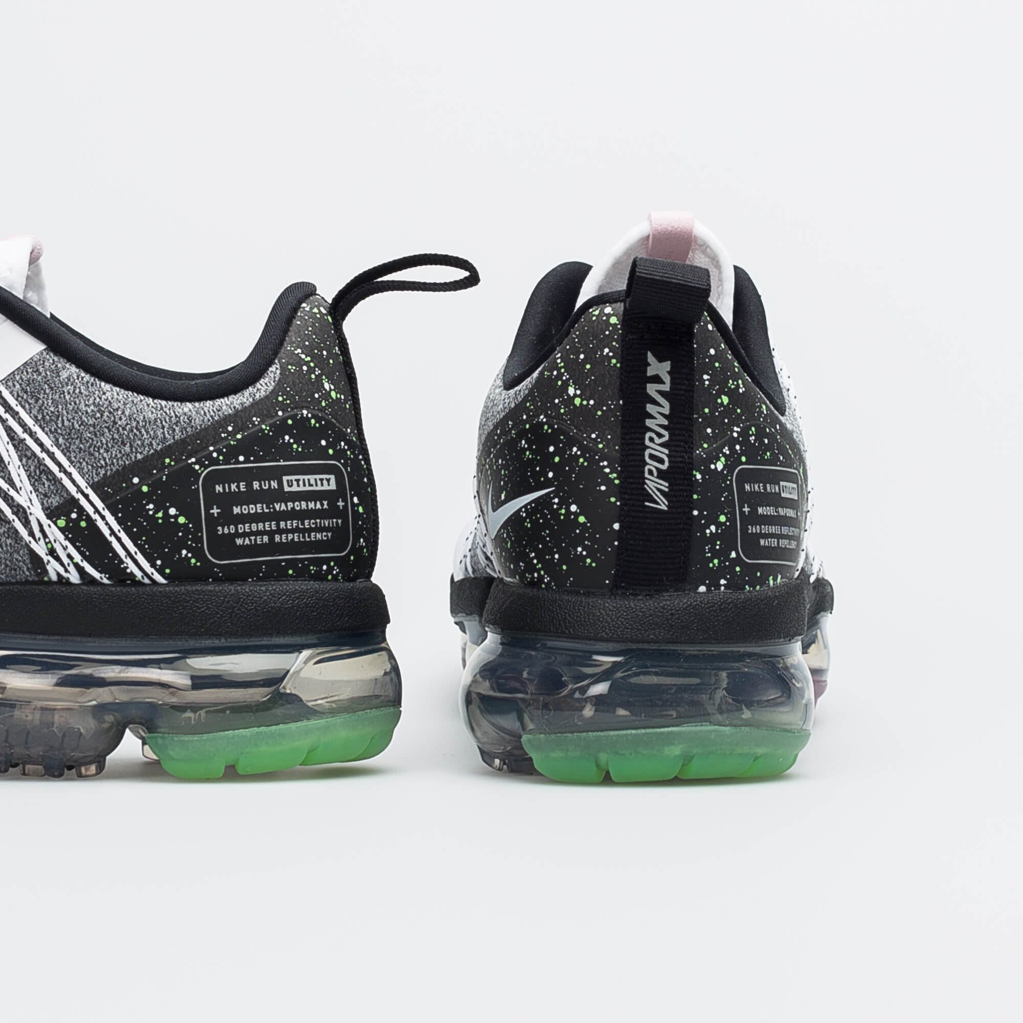 Giày Nike Wmns Air VaporMax Run Utility 'White Black' AQ8811-101 - Ảnh 5