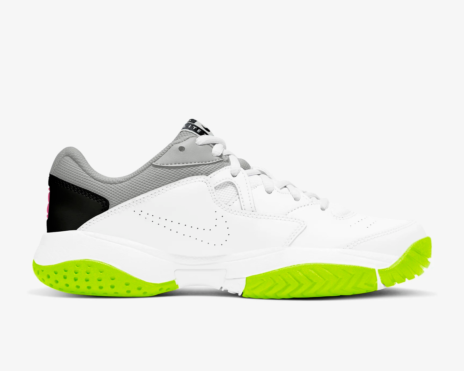 Giày Nike Wmns Court Lite 2 'White Hot Lime' AR8838-107 - Ảnh 4
