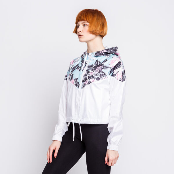 Áo Nike Windrunner Cropped Jacket Women White AR5151-100 - Hình ảnh 4