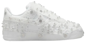 Giày Nike Swarovski x Nike Air Force 1 Low  Triple White CV7668-100