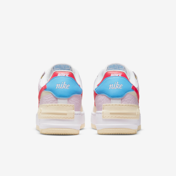 Giày Nike Air Force 1 Shadow Pink Red White DN5055-600 - Hình ảnh 4