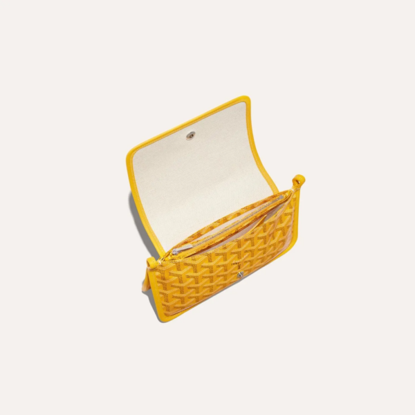 Ví Goyard Plumet Pocket Wallet 'Yellow' PLUMETPMLTY - Hình ảnh 5