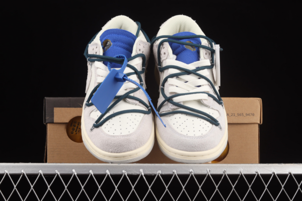 Giày Nike Off-White x Dunk Low 'Lot 16 Of 50' DJ0950-111 - Hình ảnh 3