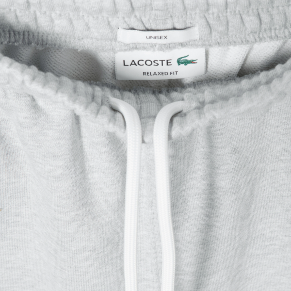 Quần Lacoste Organic Cotton Fleece Track 'Gray' XH0075-53G-CCA - Hình ảnh 7