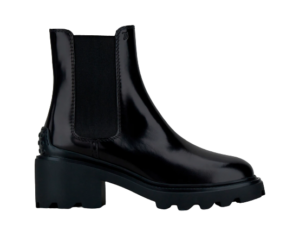 Giày Tod's Woman Black Ankle Boots in Leather XXW08D0EA10AKTB999