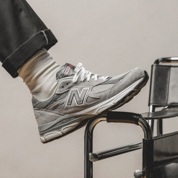 Giày New Balance 990v3 Made in USA 'Grey' M990GY3 - Hình ảnh 2
