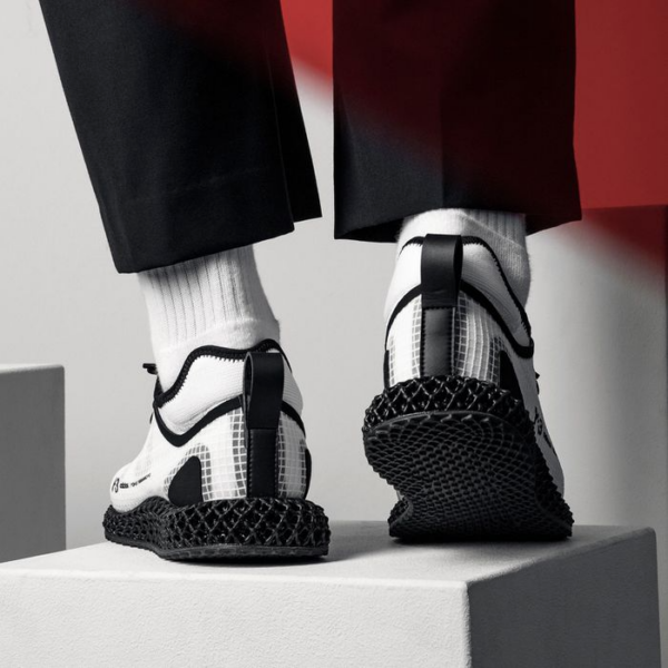 Giày Adidas Y-3 Runner 4D IO 'White Black' FX1059 - Hình ảnh 3