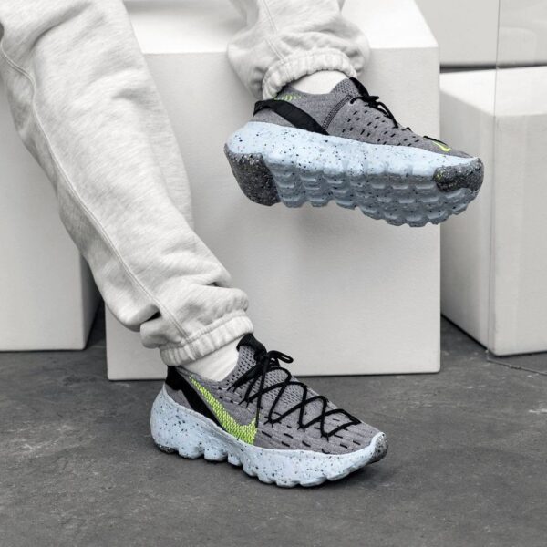 Giày Nike Space Hippie 04 'Grey Volt' CZ6398-001 - Ảnh 4