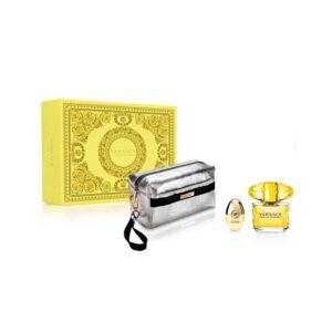 Set Nước Hoa Versace Yellow Diamond (EDT 90ml, EDT Mini 10ml, Túi)