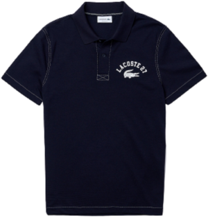 Ao Lacoste Lettered Ultra-light Knit Polo Shirt YH0028-00