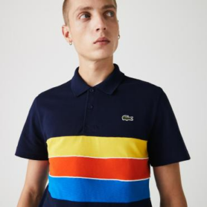 Ao Lacoste Paneled Lightweight Cotton Polo YH1516-51