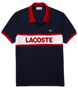 Ao Lacoste Color Block Light Knit Polo YH1532-LAW