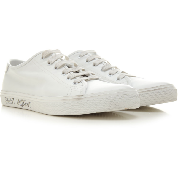 Giày Saint Laurent Malibu Low 'Optic White' 649250-00NG0-9030 - Hình ảnh 4