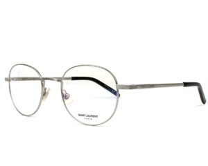 Alternative view of Kính Saint Laurent Eyeglasses in Silver SL-129-002